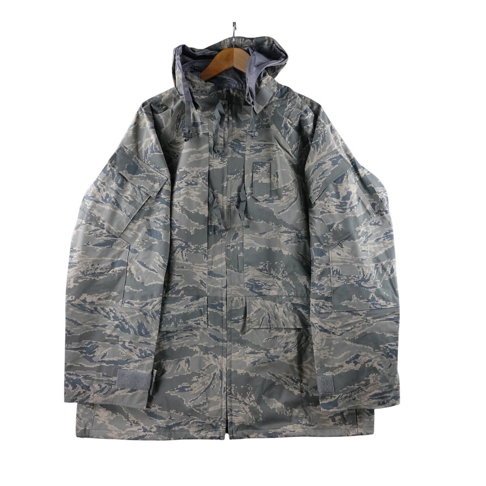 USAF‎ Air Force Tiger Stripe Camo Parka All Purpose Environmental Camo Large